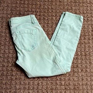 Express mint green pants. Size 0